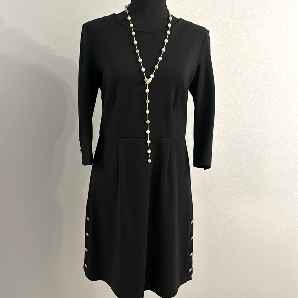 Simple black dress